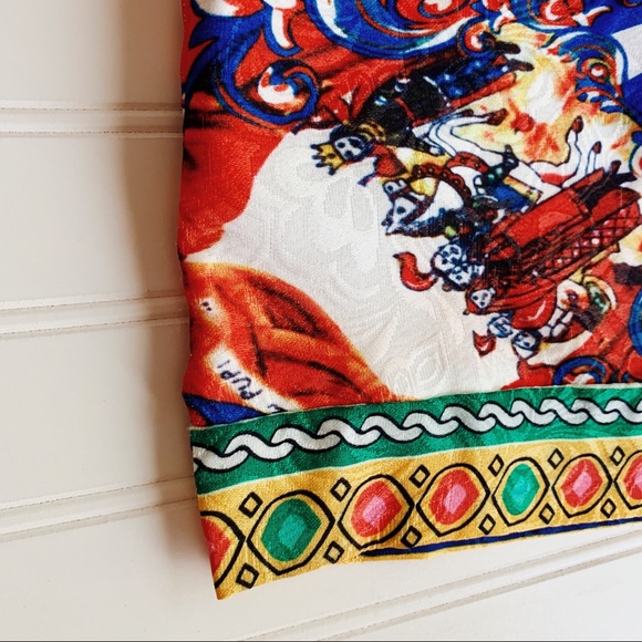 SOLD L’ATISTE Embellished Saint Designer Skirt - Picture 4 of 8